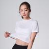 Women's Quick-Dry Slim Fit Short Sleeve Yoga & Gym Top