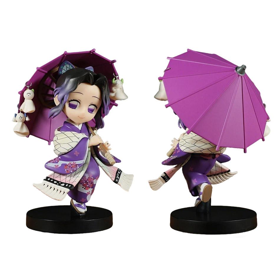 Nová anime figurka Postavy z Demon Slayer Kimetsu No Yaiba Panenka Série Švestkový Déšť Slepá Krabička Figurka Bojovník Akční Figurka Model Hračky