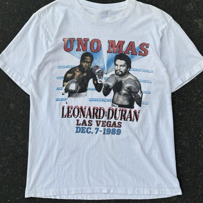 Sugar Ray Leonard Vs Roberto Duran Boksen T-shirt