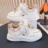 Atmungsaktive Kinder-Skateschuhe mit weicher Sohle - Bequeme und verschleißfeste Freizeit-Sneaker für Jungen und Mädchen