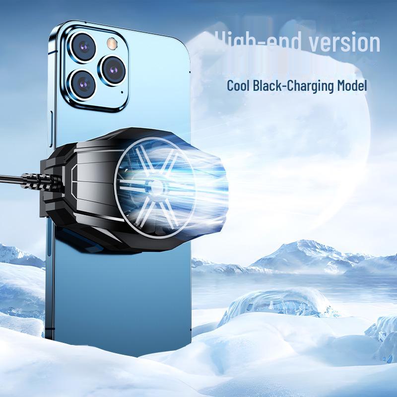 Transparent Mobile Phone Radiator DY68: Silent, Universal, Portable Wind Cooler for Fast Heat Dissipation