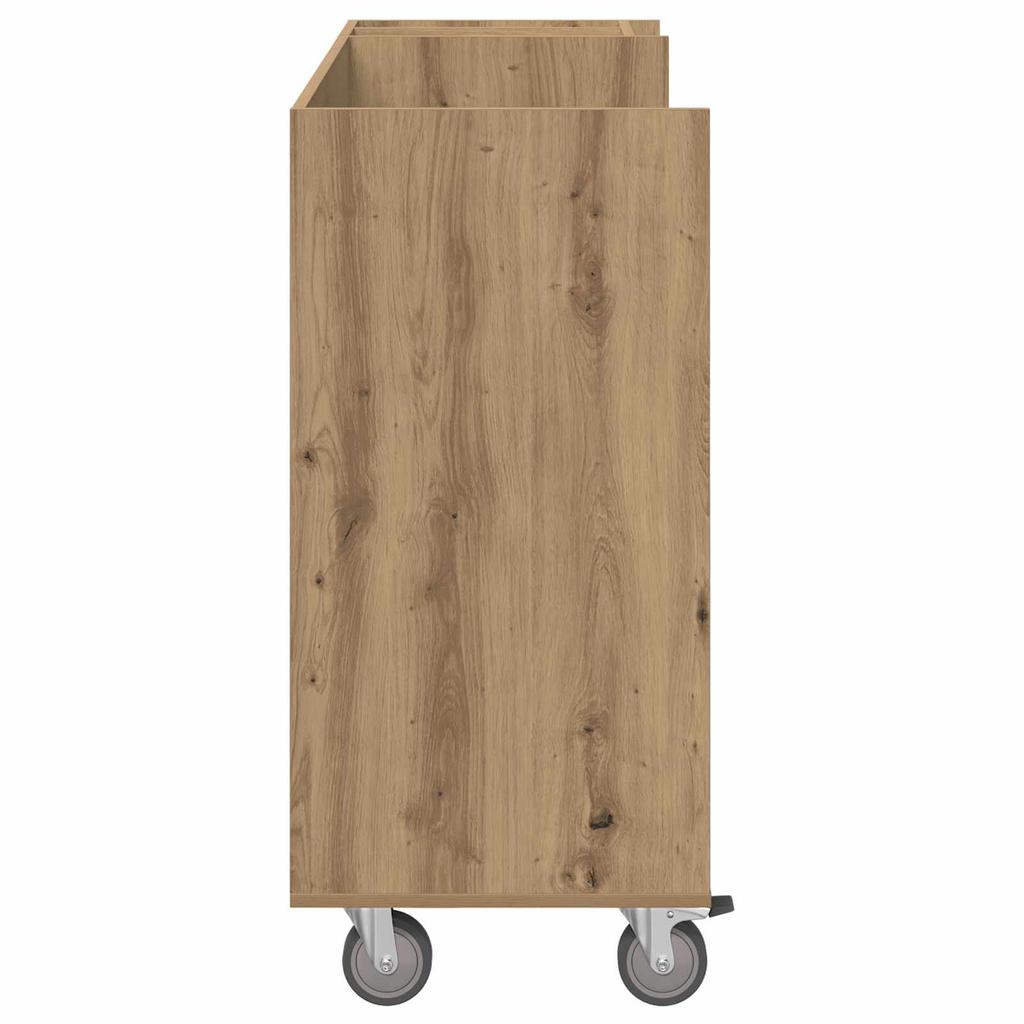 Golfkast op wielen Uni Ambachtelijk Eiken 120 x 45 x 98 cm