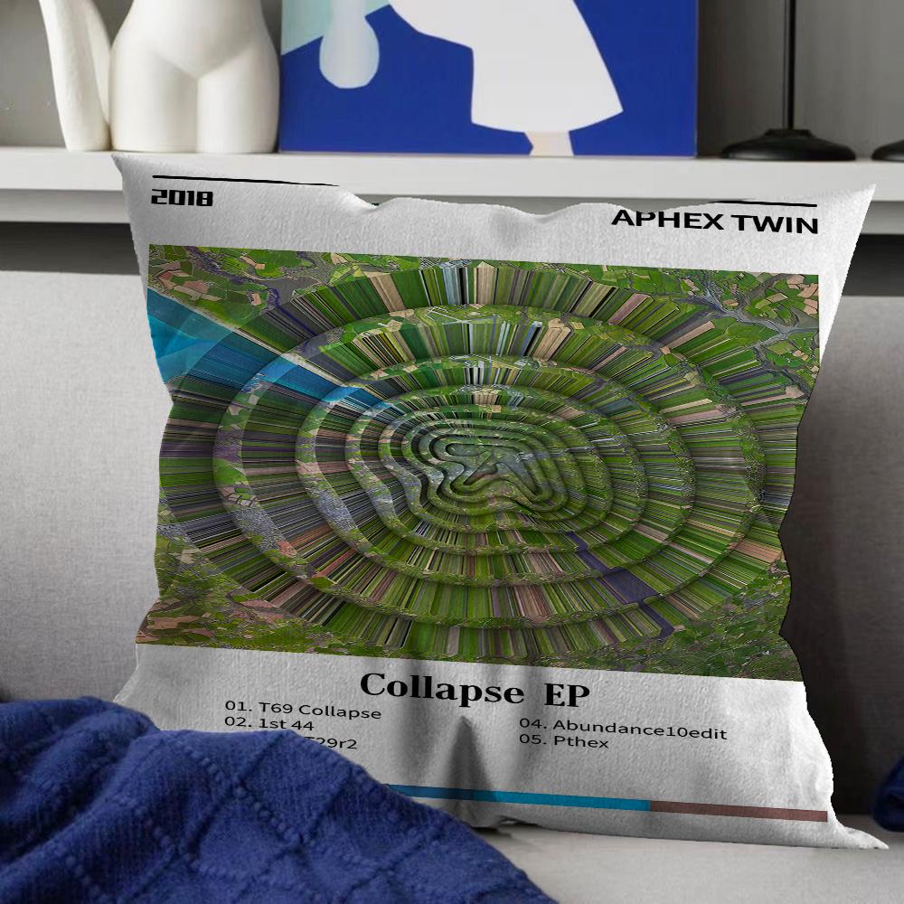Aphex Twin Наволочка для подушки диванная подушка Декор комнаты дома Детский подарок 16x16Inch