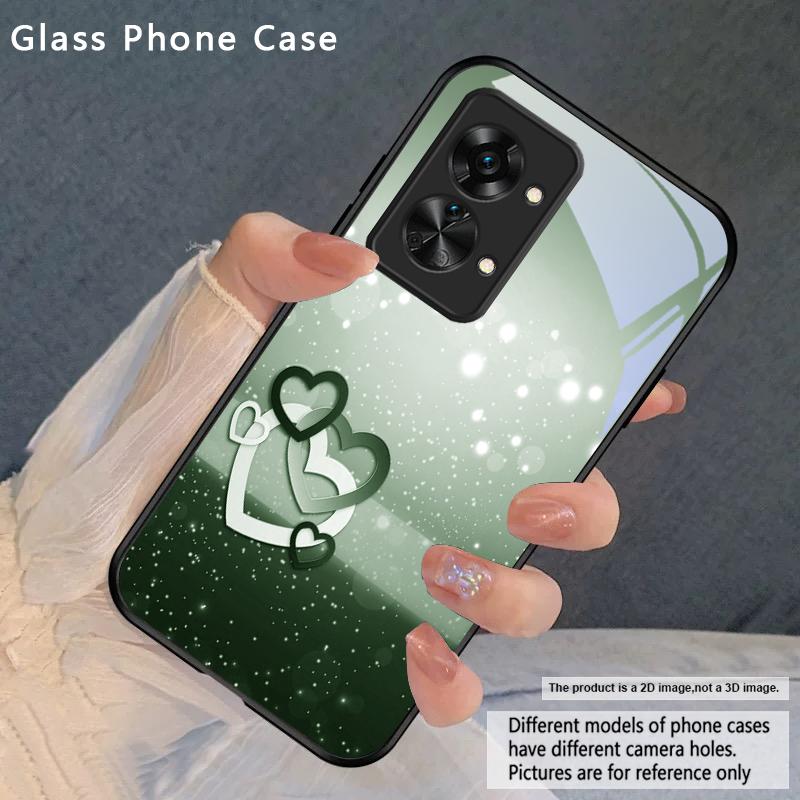 

Warm and romantic love For OnePlus Nord CE 2T 2 3 Lite N20 N30 6T 7 7T 8 8T 9 10 Pro 11R 12R 13R Ace 2V 5 Pro Glass Phone Case OnePlus Ace 2V