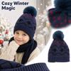 Kids Christmas Tree Knit Hat With, Cute Unisex Warm Winter for Boys and Girls