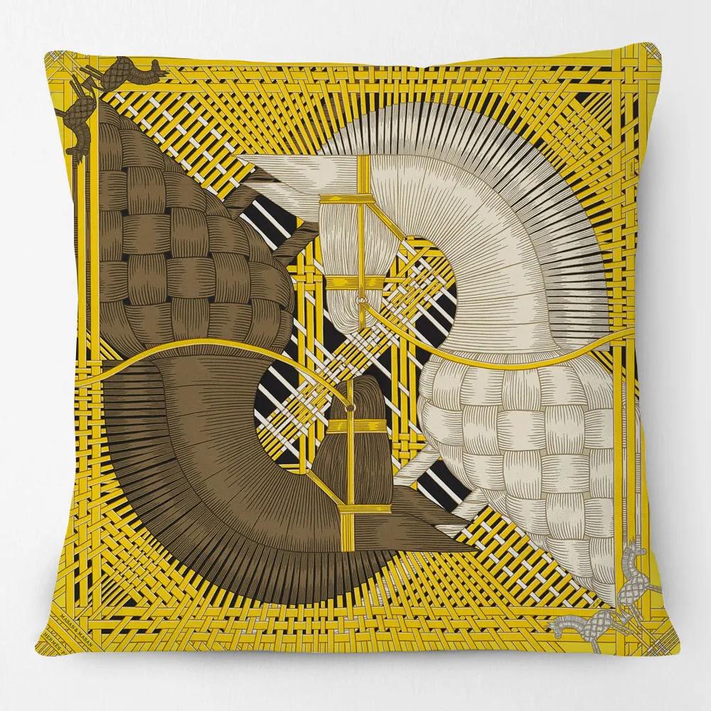 Fashion Multicolor Horse Head Cushion Covers Luxury Animals Sofa Decorative Pillows Case 45X45CM Decorative Pillows