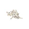 2025 Elegant Deer Brooch with Cat's Eye Rhinestone for Suit or Clothing Accessory
