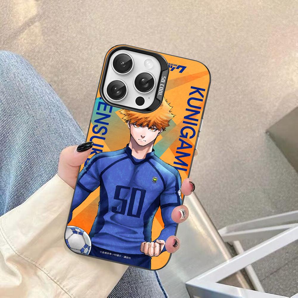 

Anime BLUE LOCK Phone Case For IPhone 16 15 14 13 12 11 Pro Max X XR XSMAX 8 7 Plus Matte Shockproof Back Cover iPhone 16 pro