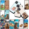 Anime Capybara Wallpaper Phone Cover for Xiaomi Redmi Note 14 13 Pro Plus ProPlus 13C 14C Pro+ 5G Protective Case