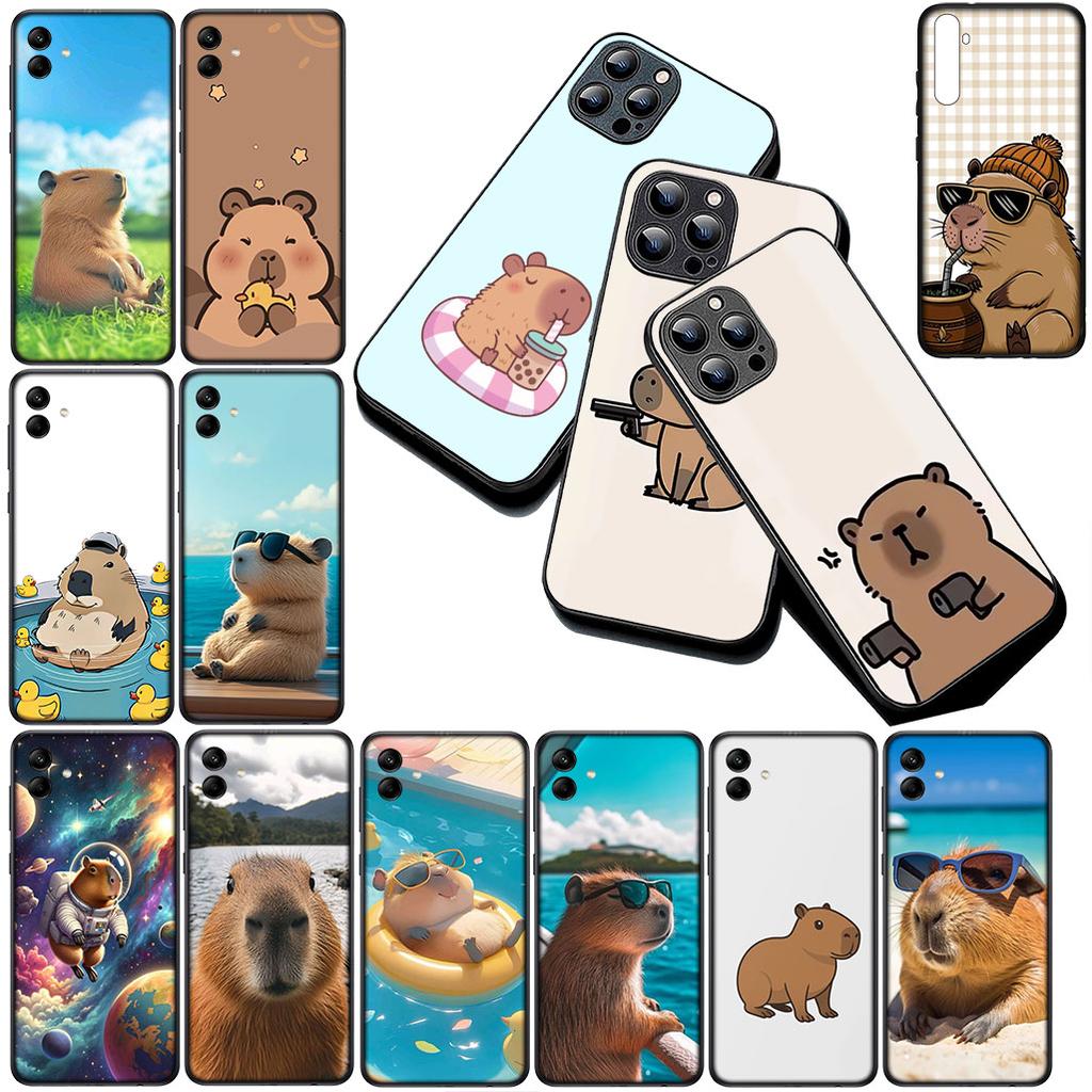 Anime Capybara Wallpaper Phone Cover for Xiaomi Redmi Note 14 13 Pro Plus ProPlus 13C 14C Pro+ 5G Protective Case