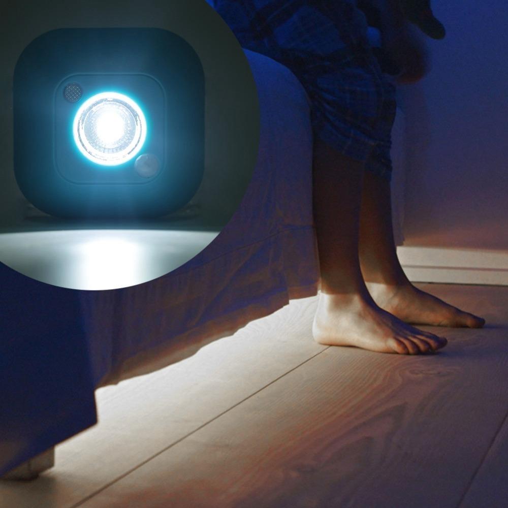 Battery Powered Motion Sensor Night Light Mini Size Cabinet Lamp Wardrobe Light  Closet