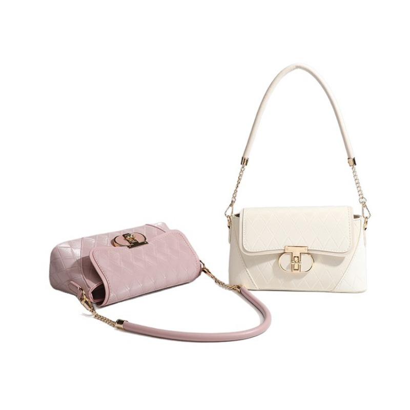 Small-scale High-end Diamond-patterned Underarm Bag, Fashionable Loafie Bag, Handbag, Shoulder Bag, Crossbody Bag