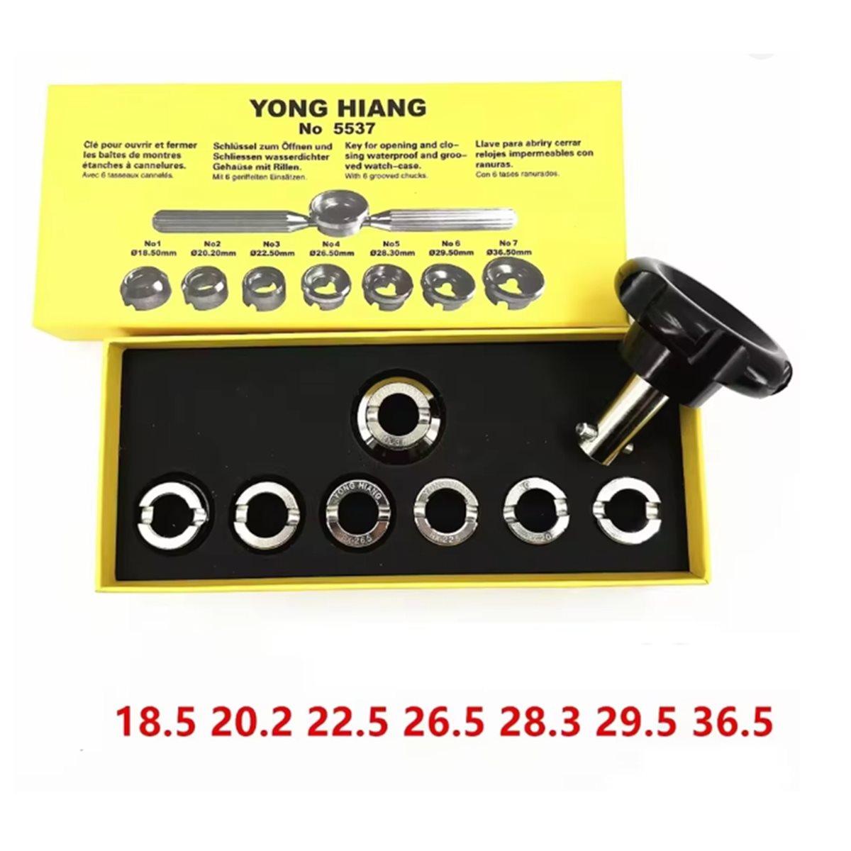 

2026 New 8 Pcs Watch Tools Clock Watch Opener Repair Tool Set Easy Open Watch Back Case Suitable for Wristwatch 5537 China Mainland