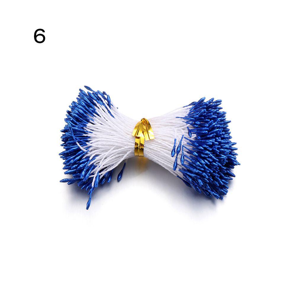 Wedding Decoration Hand-made Double Heads DIY Floral Craft Flower Stamen Pistil Artificial Pearl