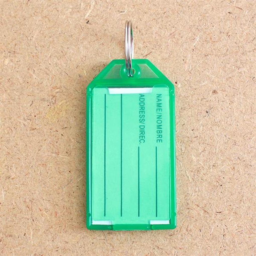 4p Name Tag Keychain