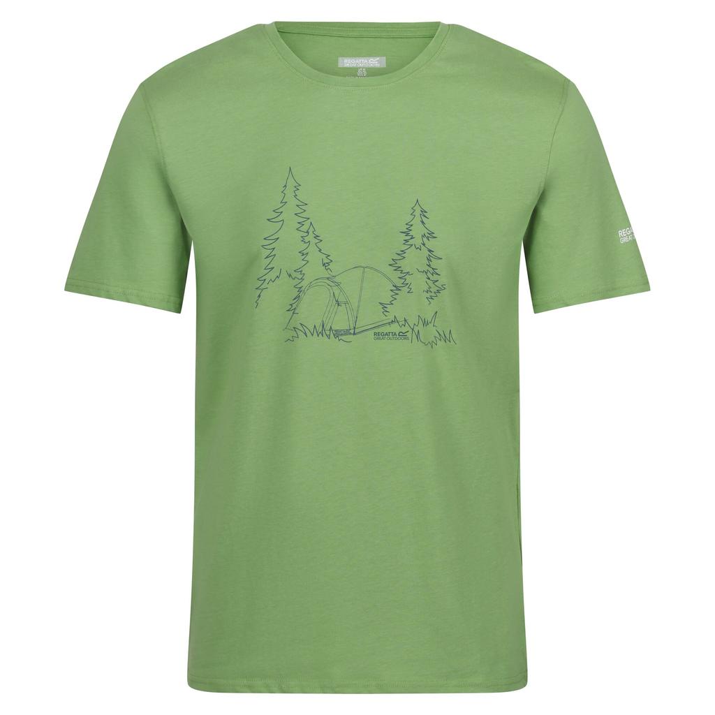 Regatta Mens Breezed IV Tree T-Shirt