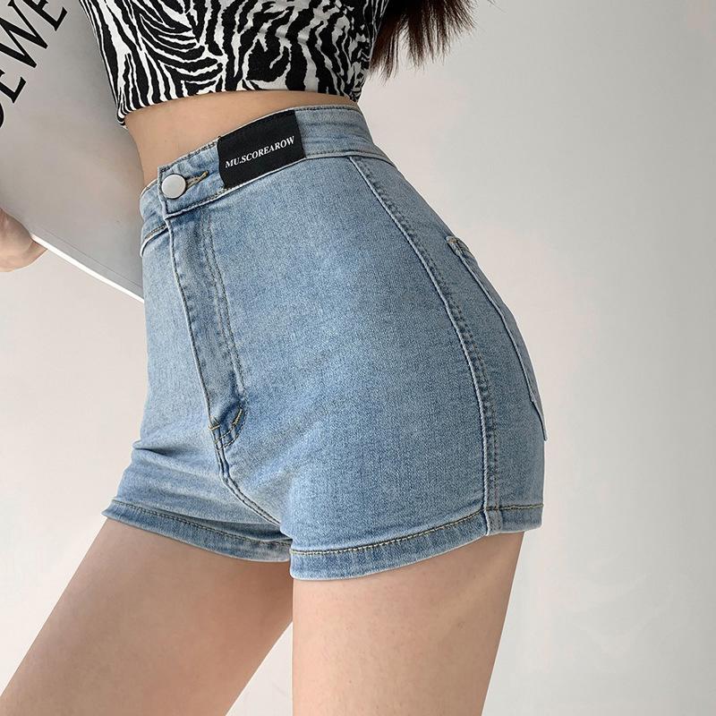 

Women s Slimming High-Waisted Bodycon Stretch Wide-Leg Summer Pants 2X Large світло-синій колір