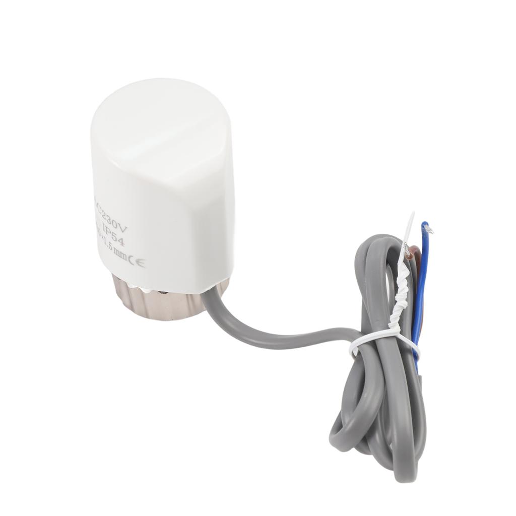 Electric Thermal Actuator Valve AC230V M30x1 5mm for Floor Heating Radiator Valve Systems with Consistent and Stable Performance