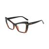 T-cat Eye Frame  New Anti-blue Light Mirror Female Fashion Retro Ins Lens Frame