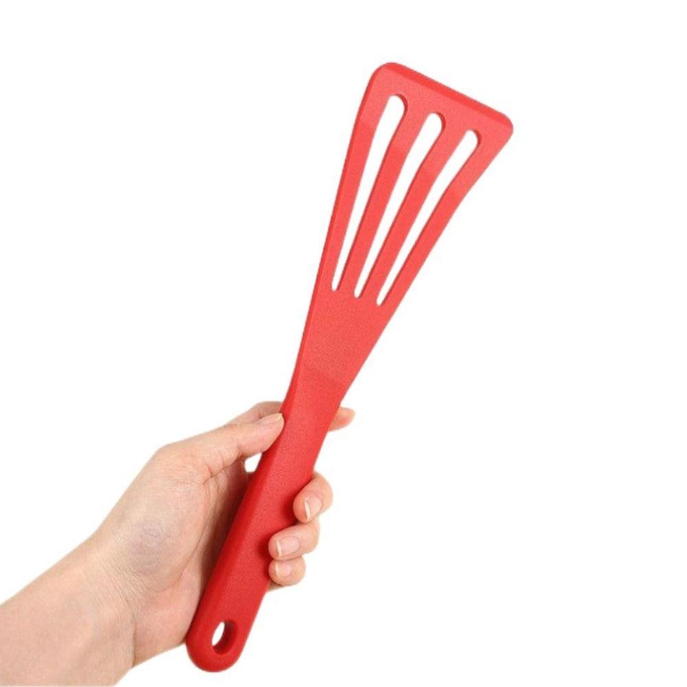 Anti-scalding Long Handle Fish Frying Spatula Heat Resistant Steak Spatula Fried Egg
