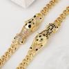 New European and American Hip Hop Cuban Chain Jaguar Bracelet Chain Bracelet