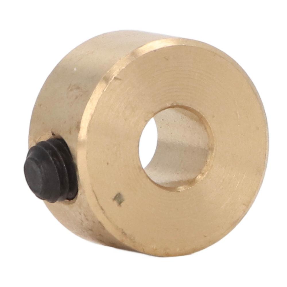 Yellow Drill Stop Collar Shaft Positioner Depth Stop Collar Precision Brass Drill Bit Woodworking