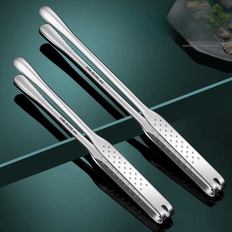 Stainless Steel Anti-scald Barbecue Tongs
