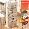 Adjustable Desk Edge Bookshelf: Compact Study Storage Shelf and Book Stand for Classroom or Office.