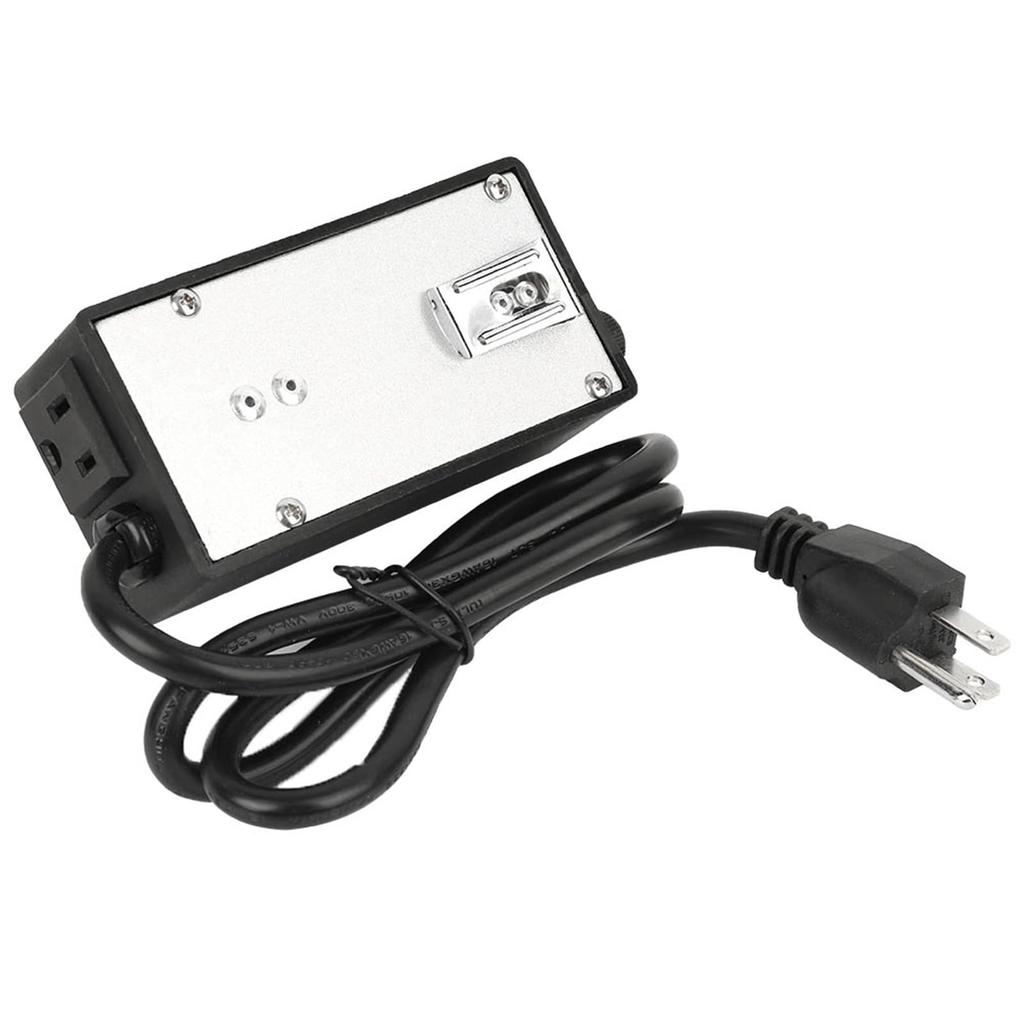 Kodrily Speed Controller for 100V Power Plastic 2 Fan Speed 20V 1500W US Wide Range of Applications Tools, 2-Meter Cord, Hr-15A Controller, In-Line