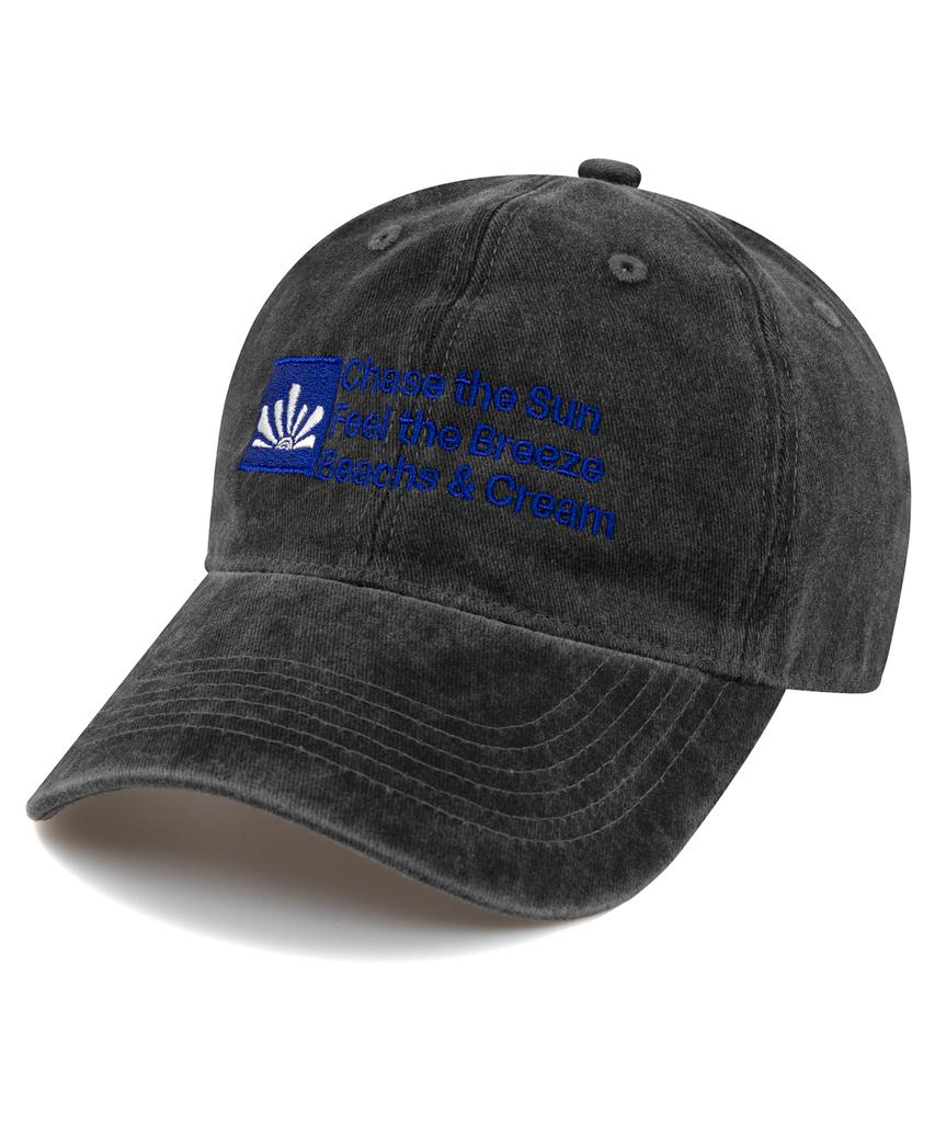 Bichiseuaenkeulim Chase The Sun Ball Cap-Stone Charcoal