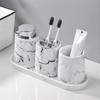 Qianzique Nordic Marble Bathroom Accessory Set