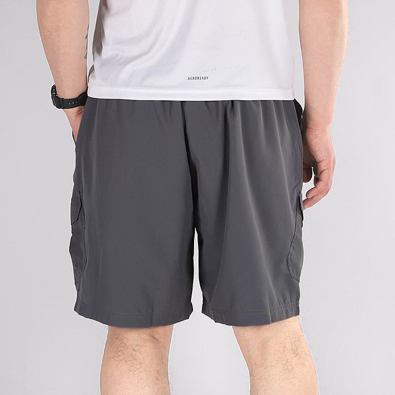 adidas Running Sports Woven Breathable Shorts Men Bottoms Grey GJ2857
