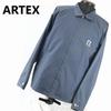 USED/ARTEX 70s-80s Vintage USA Made Track Jacket/Men's L/Navy/Outerwear