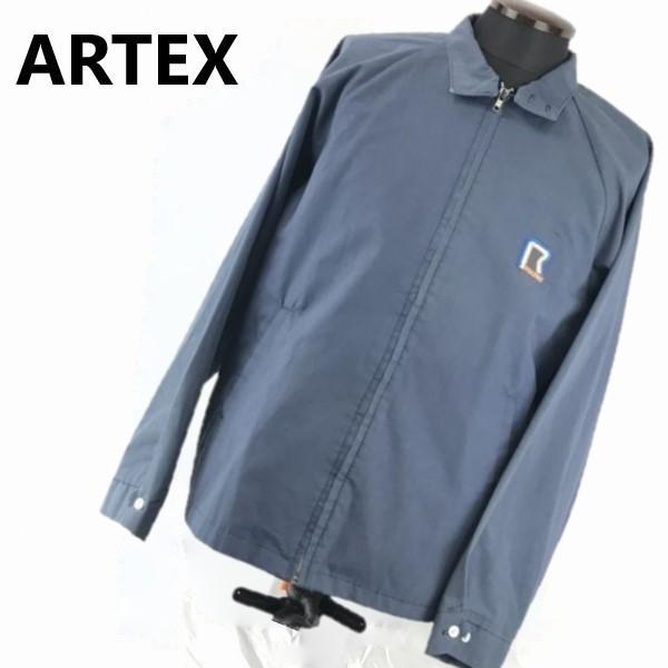 

USED/ARTEX 70s-80s Vintage USA Made Track Jacket/Men s L/Navy/Outerwear