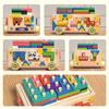 Wooden Shape Sorter Puzzle Activity Car