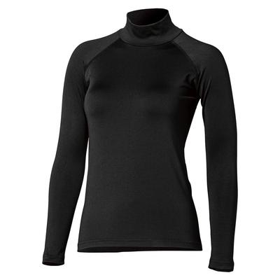 Otafuku Gloves BT Power Stretch Thermodeo Size M Women's High-Neck Shirt, Black, (JW-269)