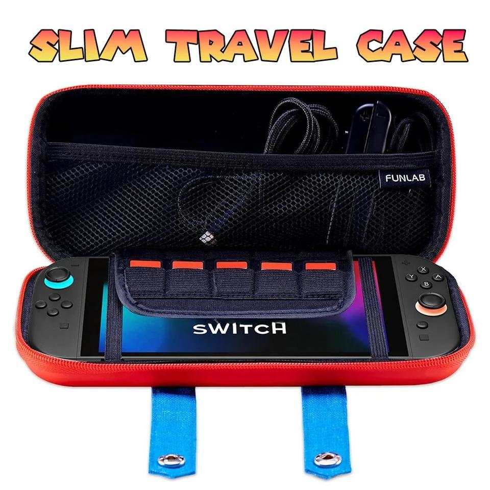 Slim Travel Hand Case for Nintendo Switch 2 EVA Hard Waterproof Shell Enclosure Carrying Bag for NS2 Game Accessories