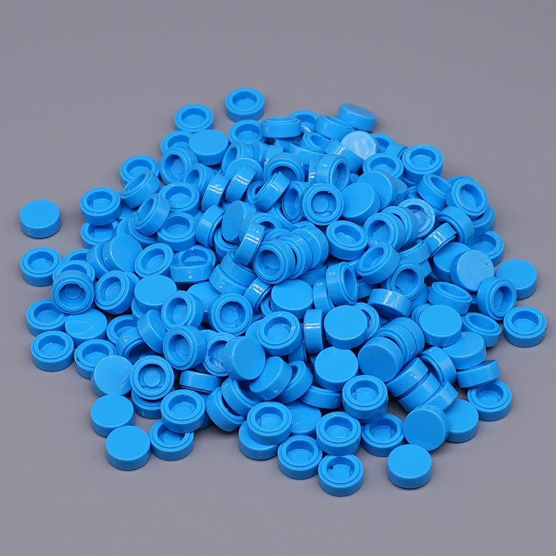 Handmade 10g Multicolor Round Building Blocks for DIY Projects with Meat-Filled Granules