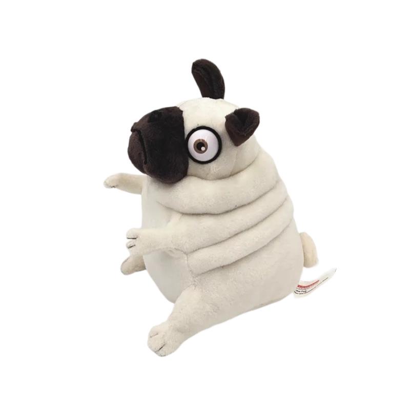 Adorable Silly Pug Plush Toy - Big-Eyed Children's Gift Doll