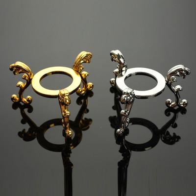 1Pc Metal Resin  Ball Base Globe Stone Holder Sphere Pedestal Display