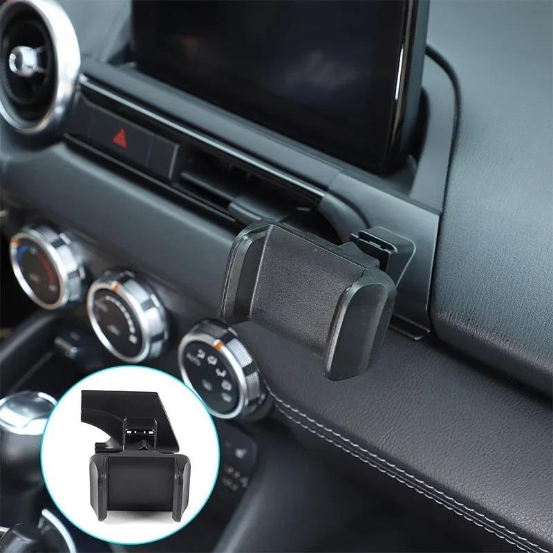 For Mazda MX-5 2016-2024 ABS Car Central Control Air Outlet Mobile Phone Holder GPS Navigation Holder Car Accessories(LHD RHD)
