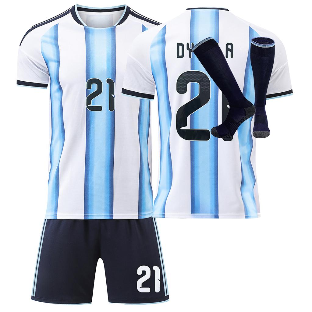 2526 Away Jerseys Sports Team Uniform Set Football Training Suit Set