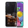 Cigar Whiskey Ice Drink Phone Case For Samsung Galaxy A52 A32 A22 A12 A02S A50S A30S A51 A31 AA71 Note 20 Ultra 10 S10 Plus Gala
