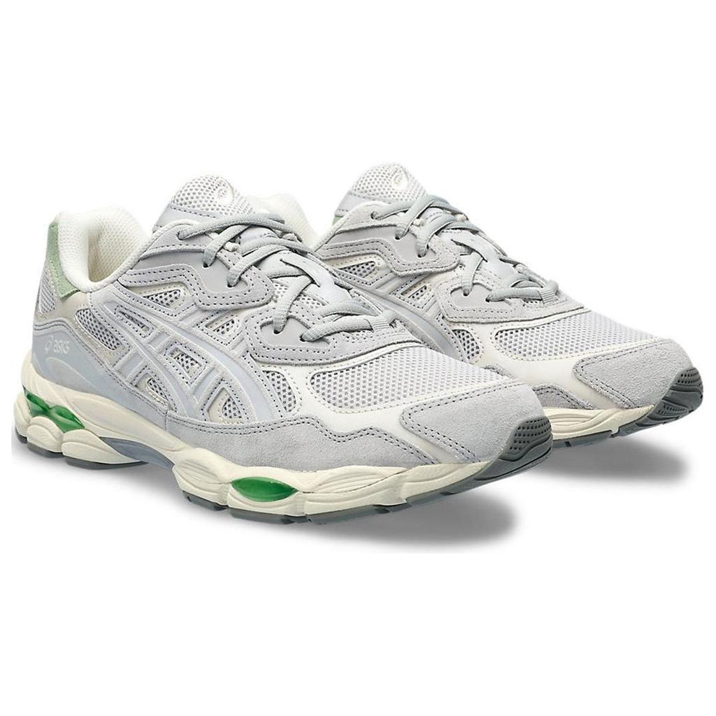 ASICS GEL-NYC Cloud Grey Green Unisex Retro Lifestyle Sneakers 1203A383-022