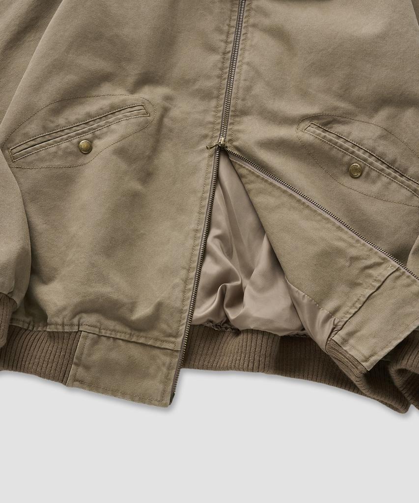 Pealp Washed Cotton Tanker Jacket 13(Beige)
