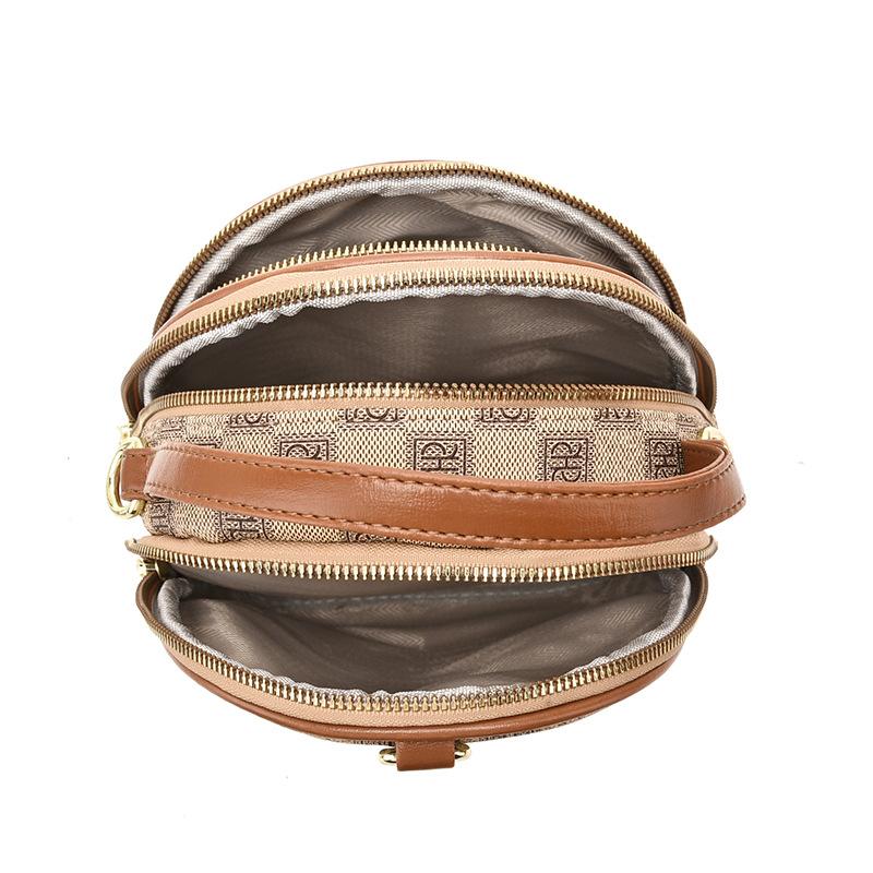 Neuer 2025 kleiner Rucksack Damenhandtasche Mode Rucksack Damen Umhängetasche Blume Handtasche