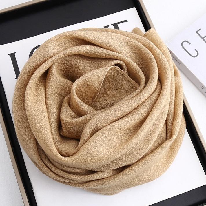 Solid color 91 cotton and linen scarf shawl summer fashion high-end atmosphere breathable headscarf sun protection hot sale women
