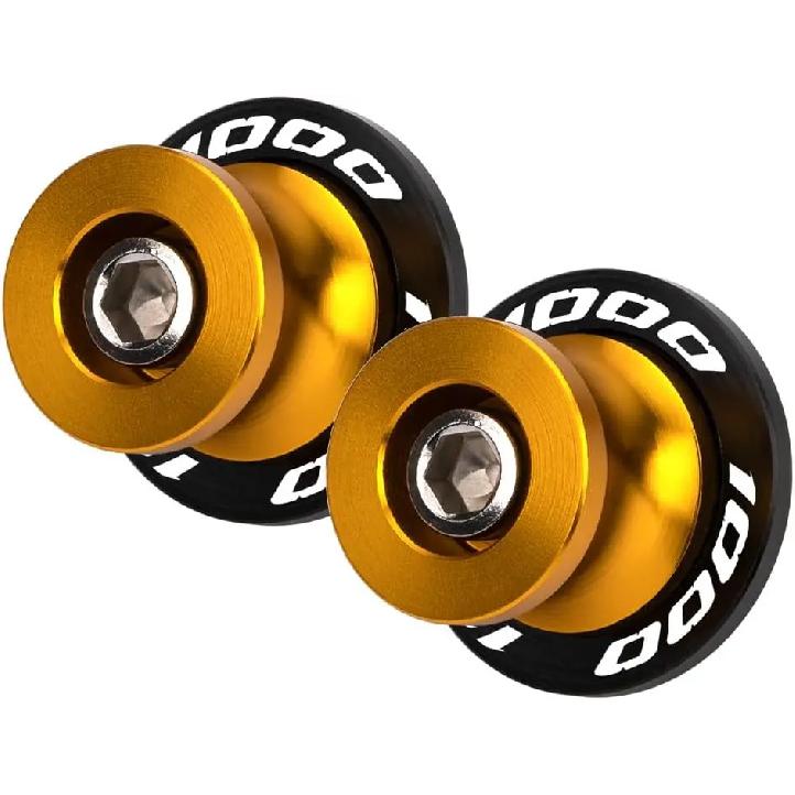 M8 Motorcycle Swingarm Bobbins For V-Strom 1000 (DL1000) 2002-2019 Paddock Stand Mounts with Shock Absorption Accessories