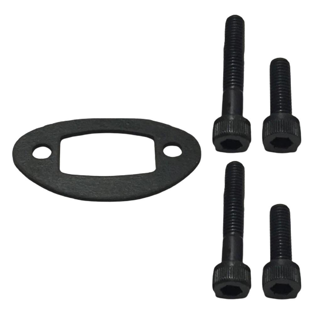 Black Muffler Gasket And Bolts For 555 560XP 562XP Chainsaw Engine Exhaust Sealing Kit Replacement Part 505170501
