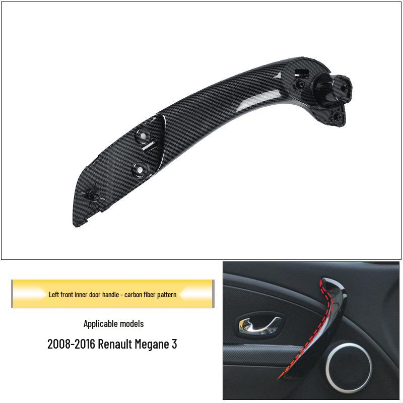 Renault Megane 3-Türer Innenraum Vordertürgriff Armlehnenhalter Abdeckung Zierleiste